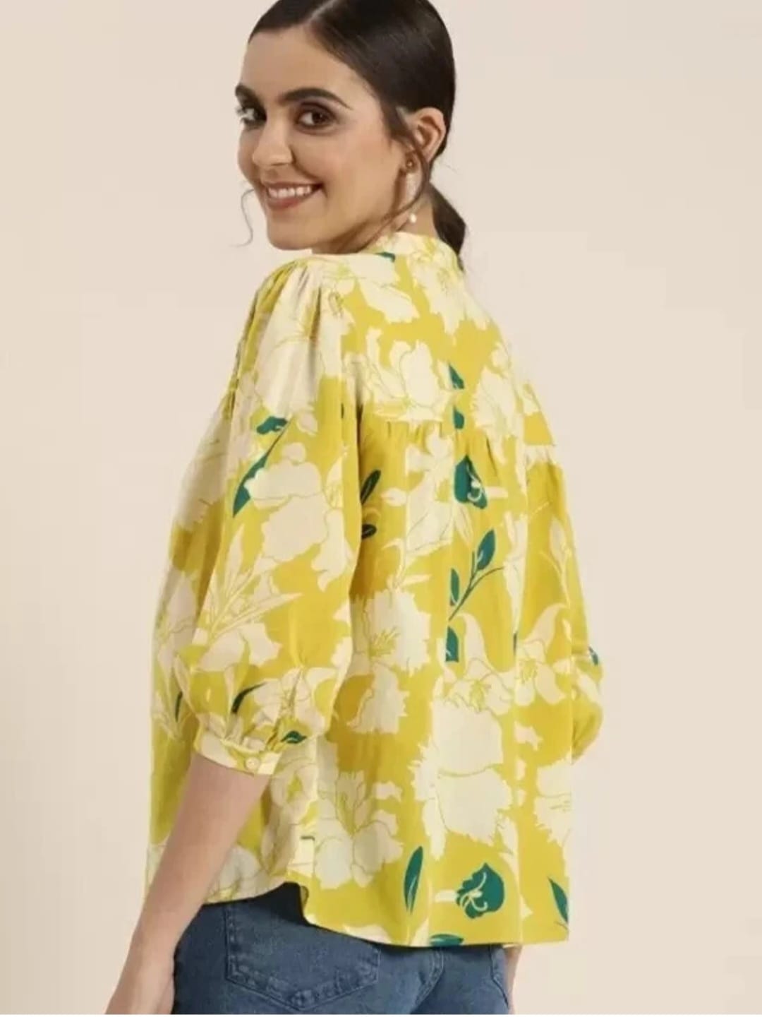 Yellow Kurti